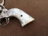 RARE! Antique Factory Engraved Colt Single Action Revolver .45cal. w/Holster - 7 of 14