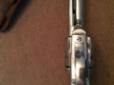 RARE! Antique Factory Engraved Colt Single Action Revolver .45cal. w/Holster - 11 of 14