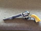 Nice Antique Colt Frontier Six Shooter .44CF Nickel/Ivory 1880 - 10 of 15