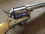 Nice Antique Colt Frontier Six Shooter .44CF Nickel/Ivory 1880 - 2 of 15