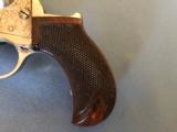 Antique Nimschke Engraved Colt Lightning Revolver w/ Deluxe Fancy Checkered Grips 1880! - 8 of 15
