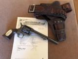 RARE Winchester Shipped Antique Colt SAA Revolver .45cal Presentation Inscribed w/Holster 1878! - 1 of 13