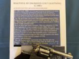 RARE Nimschke Engraved Colt 1877 Lightning Deluxe Checkered Grips 1880!
- 2 of 15
