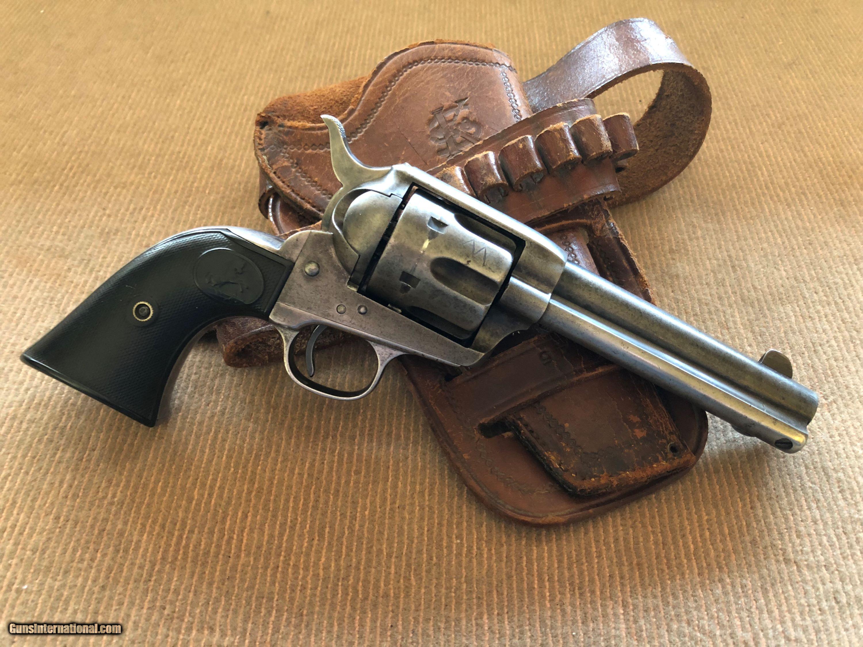 Antique Colt Frontier Six Shooter 44-40 4 3/4