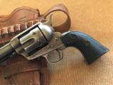 Antique Colt Frontier Six Shooter 44-40 4 3/4" w/Cartridge Belt/Holster 1891 - 7 of 15
