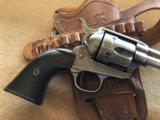 Antique Colt Frontier Six Shooter 44-40 4 3/4" w/Cartridge Belt/Holster 1891 - 3 of 15