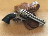 Antique Colt Frontier Six Shooter 44-40 4 3/4" w/Cartridge Belt/Holster 1891 - 1 of 15