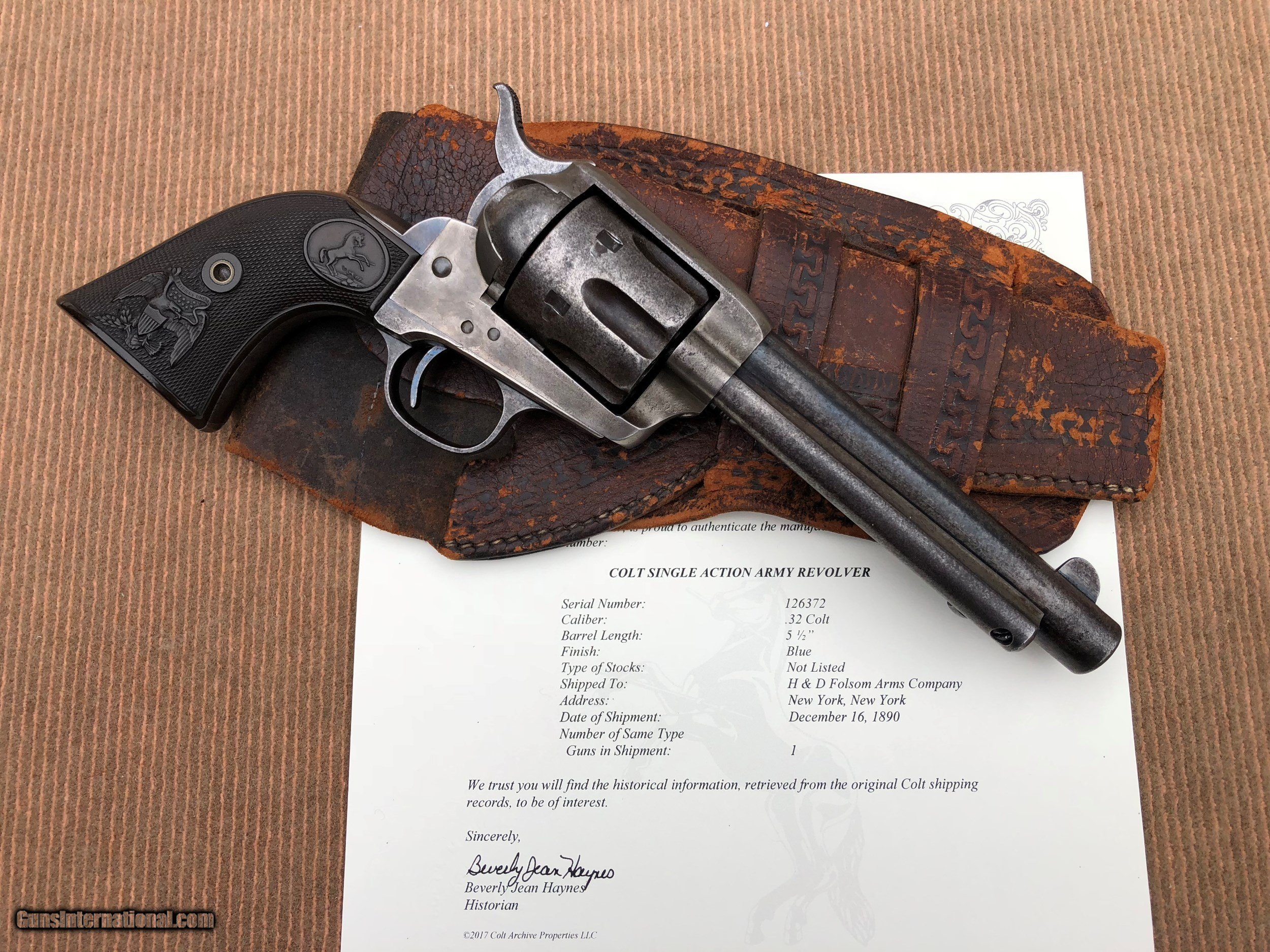 antique colt revolver