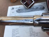 RARE Antique Colt SAA Black Powder NICKEL .32 W.C.F. 1 of 112 Like Revolvers Mfg. 1892!
Letter, Holster! - 7 of 15