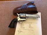 RARE Antique Colt SAA Black Powder NICKEL .32 W.C.F. 1 of 112 Like Revolvers Mfg. 1892!
Letter, Holster! - 15 of 15