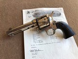 RARE Antique Colt SAA Black Powder NICKEL .32 W.C.F. 1 of 112 Like Revolvers Mfg. 1892!
Letter, Holster! - 10 of 15