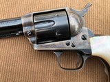 *HIGH CONDITION* Colt Pre-War SAA Revolver w/RARE Vintage Carved Steer Head Pearl Grips, Holster and FactoryLetter! - 9 of 15