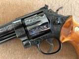 *Unfired Smith & Wesson Factory Engraved Model 27-2 .357 Magnum w/ Presentation case and Factory Letter* - 4 of 15