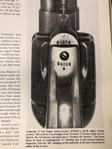 *Very Rare* 1891 shipped Colt Frontier Six Shooter 44/40 4 3/4" barrel Nickel D.F.C. "Overrun Revolver" Fine Condition w/Letter - 12 of 13