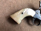 *TEXAS* Shipped Colt SAA Revolver .45cal. 5 1/2" Barrel Nickel Pearl w/holster Walter Tips Austin, TX* - 3 of 14