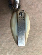 *TEXAS* Shipped Colt SAA Revolver .45cal. 5 1/2" Barrel Nickel Pearl w/holster Walter Tips Austin, TX* - 7 of 14