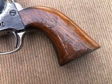 *RARE* Antique Colt SAA .45cal. 4 3/4" Barrel with Nickel Finish and Original One Piece Wood Grip w/Holster 1886 ! Very Scarce gun! - 9 of 13
