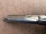 *RARE COLT* Antique Colt SAA Original 4 3/4" Barrel .45cal. Nickel Finish w/One piece Walnut Grip! Factory Letter 1886 * - 5 of 12