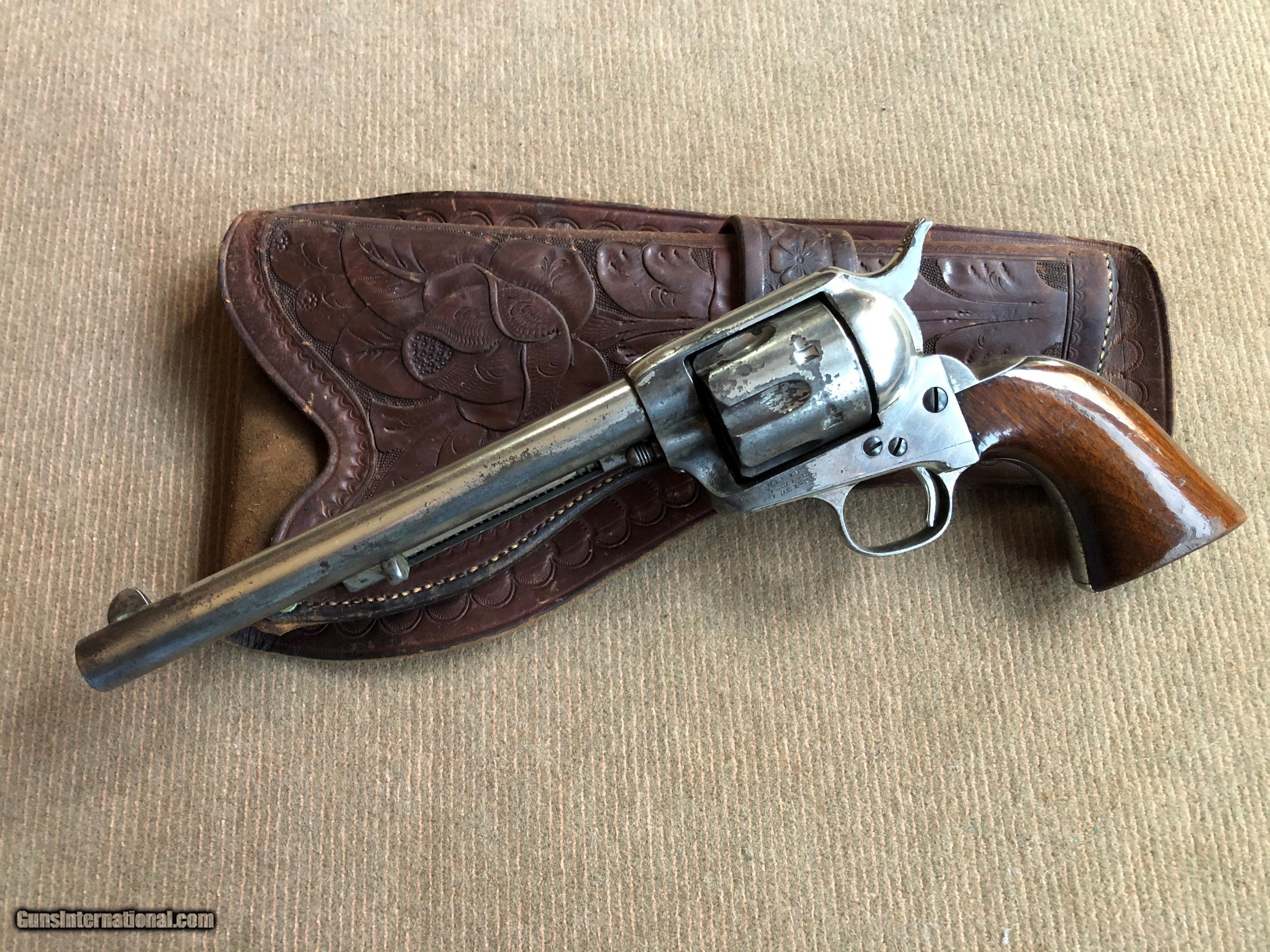 *Antique 1884 Colt Black Powder Single Action Revolver in .45cal. 7 1/2 ...