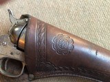 *EARLY INDIAN WARS* Antique 1875 Colt SAA Revolver .45cal. 7 1/2" Barrel Ivory Grips w/ Slim Jim Holster * - 13 of 15