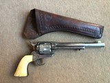 *EARLY INDIAN WARS* Antique 1875 Colt SAA Revolver .45cal. 7 1/2" Barrel Ivory Grips w/ Slim Jim Holster * - 12 of 15
