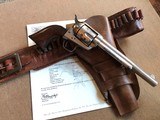 *1876 INDIAN WARS PERIOD* Antique Colt SAA .45cal. 7 1/2" Barrel Nickel w/Cartridge-Money Belt and Holster* NICE! - 1 of 14