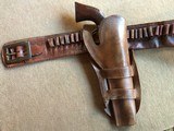 *1876 INDIAN WARS PERIOD* Antique Colt SAA .45cal. 7 1/2" Barrel Nickel w/Cartridge-Money Belt and Holster* NICE! - 2 of 14