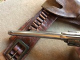 *1876 INDIAN WARS PERIOD* Antique Colt SAA .45cal. 7 1/2" Barrel Nickel w/Cartridge-Money Belt and Holster* NICE! - 8 of 14