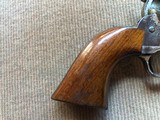 *RARE* Antique Black Powder SAA .45cal. 4 3/4" Barrel Nickel Finish Wood Grip w/Factory Letter 1886 - 3 of 11