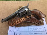 *Antique Wyoming Documented Colt SAA Revolver .45cal w/Holster 1885 * - 5 of 15