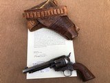 *Antique Wyoming Documented Colt SAA Revolver .45cal w/Holster 1885 * - 3 of 15