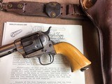 *VERY RARE* Documented U.S. Ainsworth Inspected Cavalry Model Colt SAA Revolver Nickel Plated w/Ivory Grips Holster and Kopec Letter! - 11 of 15