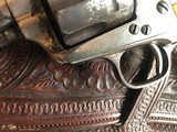 *RARE* Antique Colt SAA Revolver .45cal Nickel 7 1/2" Barrel w/Ivory Grips and Holster 1881*Very Nice! - 7 of 14