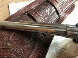 *RARE* Antique Colt SAA Revolver .45cal Nickel 7 1/2" Barrel w/Ivory Grips and Holster 1881*Very Nice! - 6 of 14