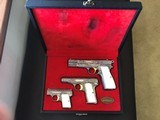 *Factory Engraved Browning Renaissance Edition Semi-Automatic Pistols w/Case Made in Belgium* - 14 of 15
