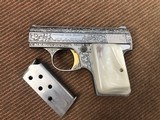 *Factory Engraved Baby Browning Renaissance .25 ACP Pistol Made in Belgium* NICE - 11 of 11