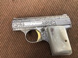 *Factory Engraved Baby Browning Renaissance .25 ACP Pistol Made in Belgium* NICE - 4 of 11