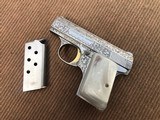 *Factory Engraved Baby Browning Renaissance .25 ACP Pistol Made in Belgium* NICE - 1 of 11
