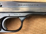 *Smith & Wesson Model 41 Target Model .22 Near Mint Condition* - 3 of 13
