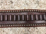 Spectacular Vintage Studded R.T. Frazier Pueblo, Colo. Marked Holster w/ cartridge belt for the Colt 1877 Revolver *RARE* - 4 of 14
