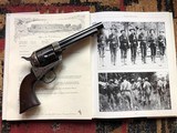 Antique Colt SAA "Artillery Model" Revolver .45 w/Factory Archive Letter *NICE*