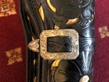 Spectacular and Elaborate Carved Arvo Ojala Hollywood, CA. Holster and Belt for a Colt SAA - 7 of 15