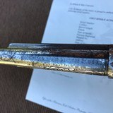 *RARE* Factory Engraved 1885 SAA Colt Frontier Six Shooter Steer Head Ivory Grips NICE! - 7 of 14