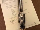 *RARE* Factory Engraved 1885 SAA Colt Frontier Six Shooter Steer Head Ivory Grips NICE! - 5 of 14