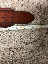 H.H.Heiser stamped Floral Tooled Cartridge Belt and Holster - 7 of 10
