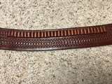 *RARE* H.H,Heiser Denver, Colo. Hand Carved Holster and Matching Belt Extremely Nice! - 5 of 8