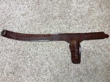 *RARE* H.H,Heiser Denver, Colo. Hand Carved Holster and Matching Belt Extremely Nice! - 8 of 8