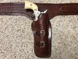 *RARE* H.H,Heiser Denver, Colo. Hand Carved Holster and Matching Belt Extremely Nice!