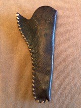 *Nice Floral Carved Early Slim Jim Holster for a Colt SAA with the 7 1/2