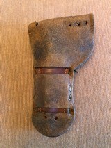 *Great Vintage Spotted Double Loop Holster for a Colt SAA Revolver with a 5 1/2